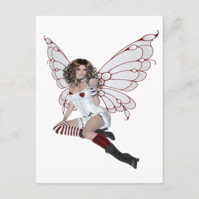Lingerie Fairy Postcard (Front)