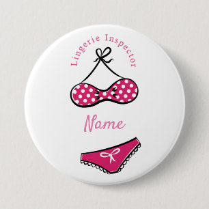 Lingerie Inspector Thunder_Cove 3 Inch Round Button