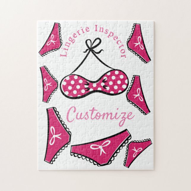 Lingerie Inspector Thunder_Cove Jigsaw Puzzle (Vertical)