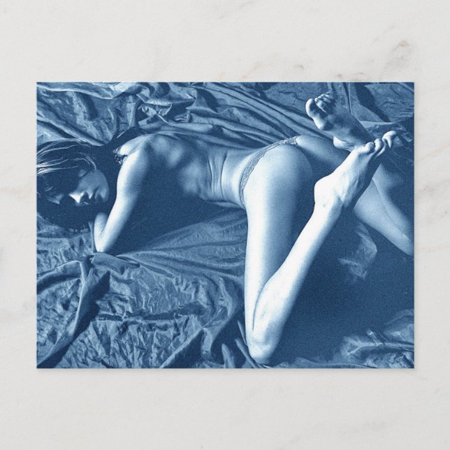  lingerie  model postcard (Front)