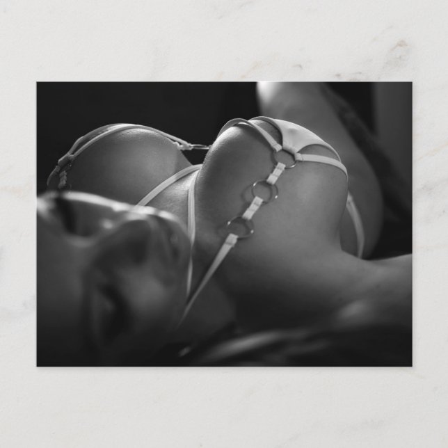  lingerie model postcard (Front)