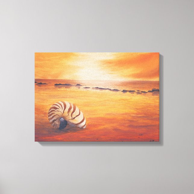 Lingering Canvas Print (Front)