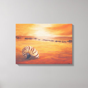 Lingering Canvas Print