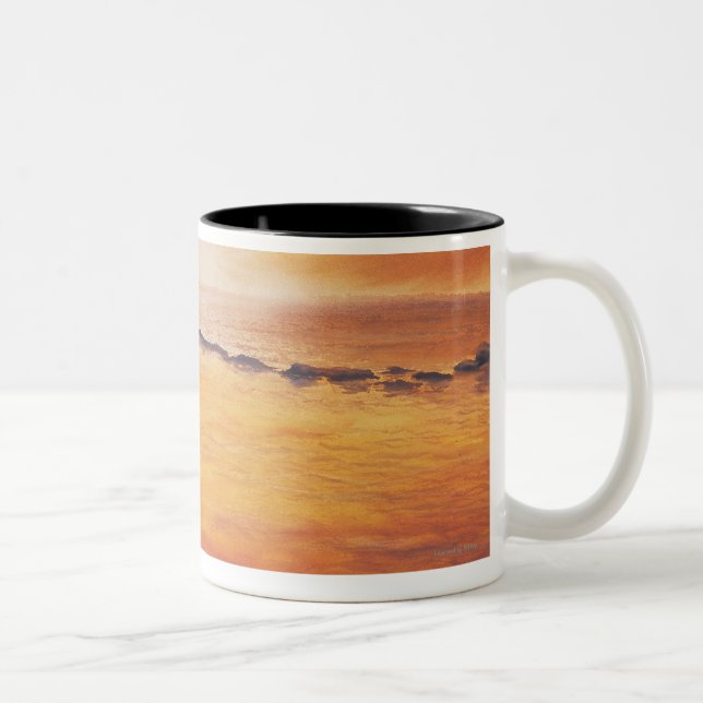 Lingering Two-Tone Coffee Mug (Right)