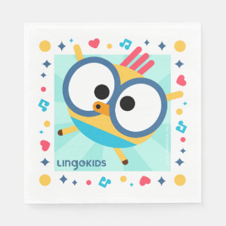 Lingokids Party Paper Napkins with Billy