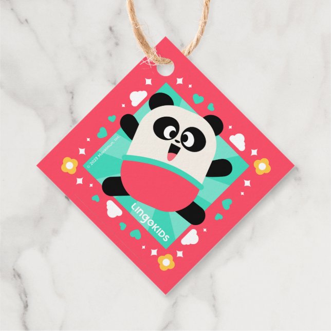 Lingokids Party with Elliot Favour Tags (Back)