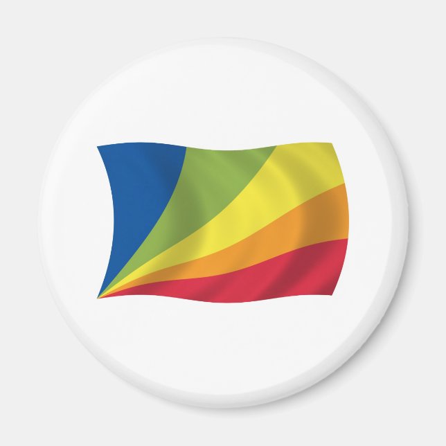 Lingua Franca Nova Flag Magnet (Front)