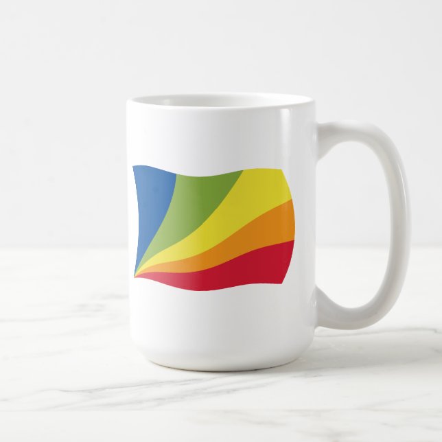Lingua Franca Nova Flag Mug (Right)