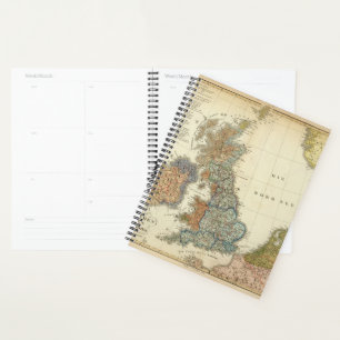 Linguistic map of British Isles Planner