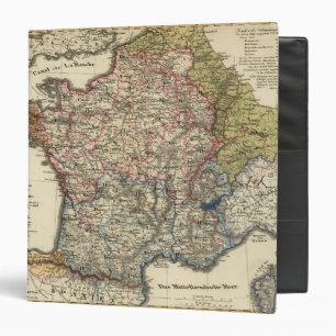 Linguistic map of France Binder