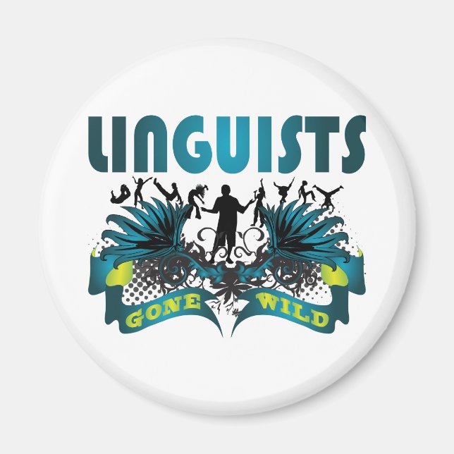 Linguists Gone Wild Magnet (Front)