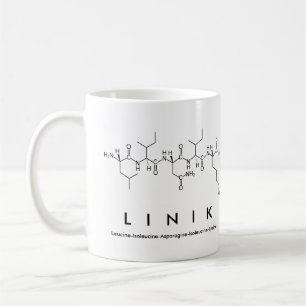 Linik peptide name mug