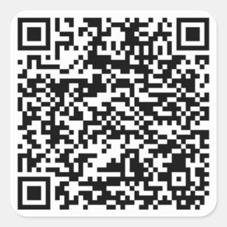 Link tree qr code sticker 