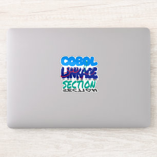 Linkage Section in Cobol Programming Sticker