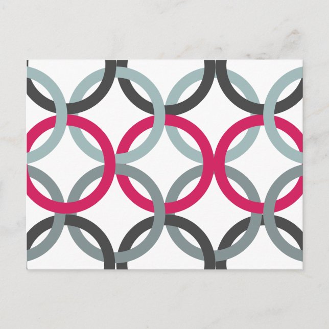 Linked Circles 2 Postcard (Front)