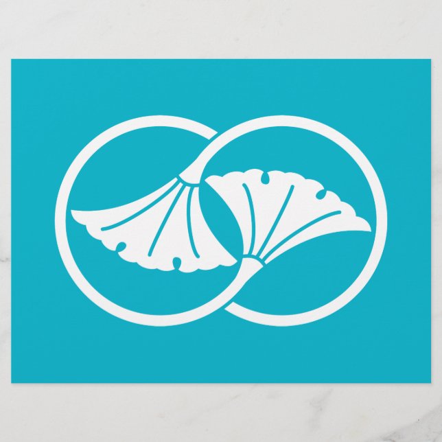 Linked ginkgo leaf circles (Front)