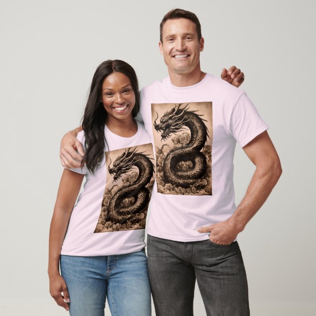 "Linked Hearts Duo Tee" T-Shirt (Unisex)