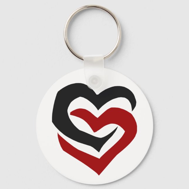 Linked Hearts Keychain (Front)