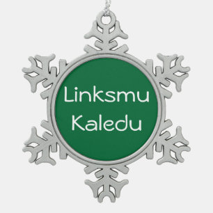 Linksmu Kaledu - ornament