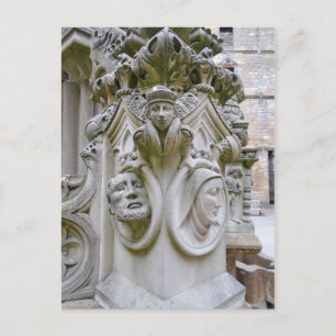 'Linlithgow Palace Fountain- Detail' Postcard
