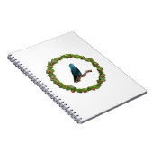 Linnie Christmas Wreath Notebook (Right Side)