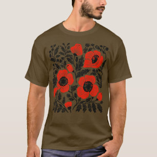 Lino Cut Flowers 3 T-Shirt