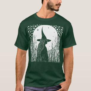 Linocut Witch T-Shirt
