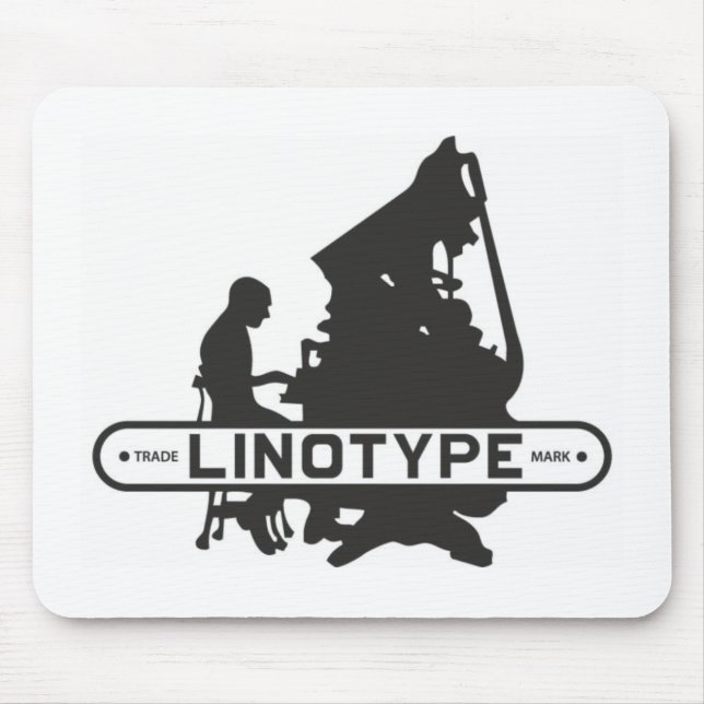 Linotype Mouse Mat (Front)