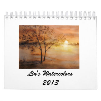 Lin's Watercolors2013 Calendar