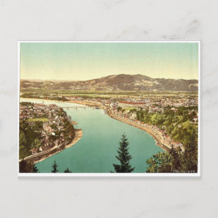 Lintz (i.e., Linz), general view, Upper Austria, A Postcard