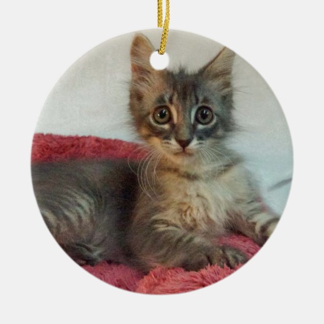 Linus Ceramic Ornament (Front)