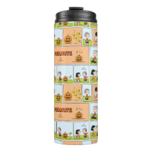 Linus & Lucy   Singing Jack-O-Lantern Thermal Tumbler