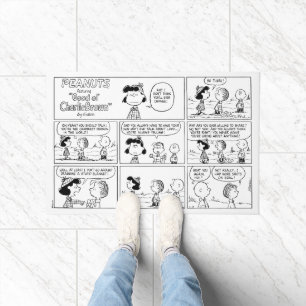 Linus Tells Lucy She's Crabby Doormat