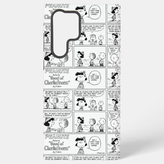 Linus Tells Lucy She's Crabby Samsung Galaxy S22 Ultra Case (Back)