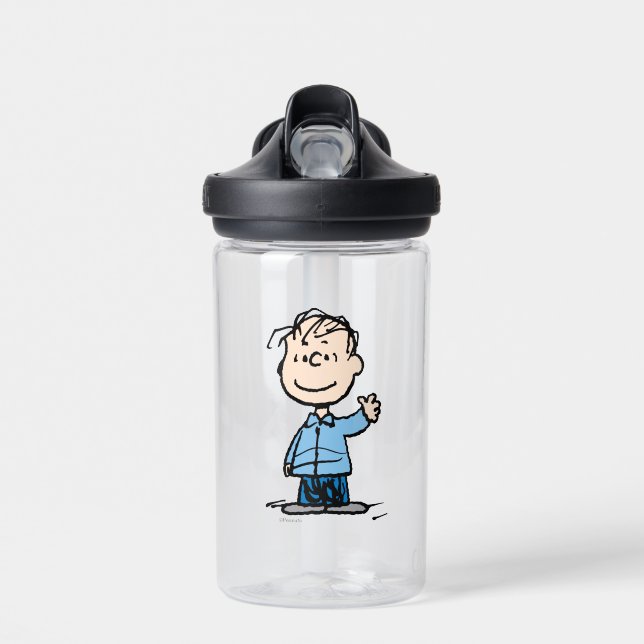 Linus Waving Water Bottle (Front)
