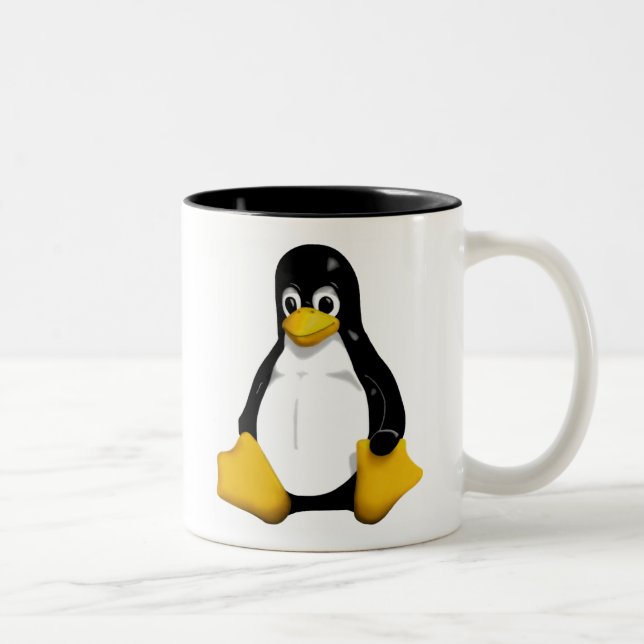 Linux  /dev/mug Two-Tone coffee mug (Right)