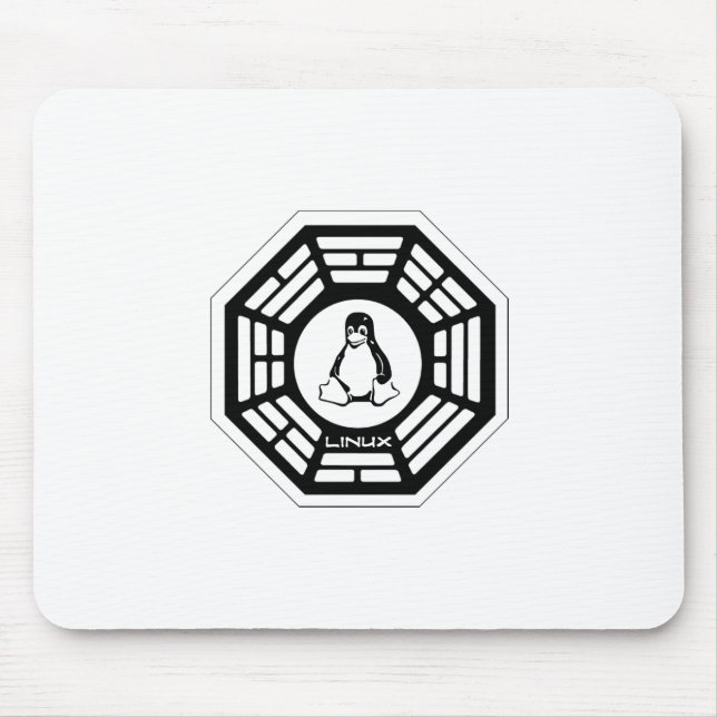 Linux Dharma Mouse Pad (Front)