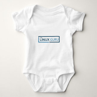linux guru "t" baby bodysuit