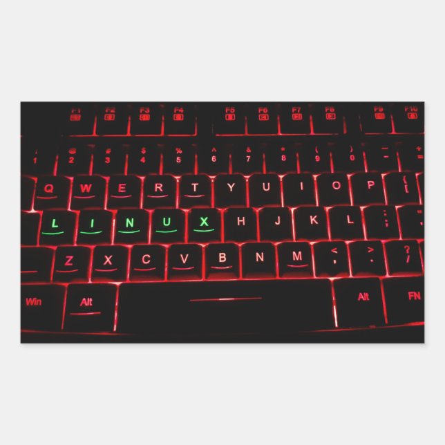Linux Keyboard Sticker (Front)
