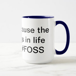 Linux Life 15oz White Mug