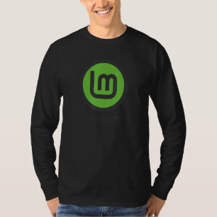 Linux Mint Operating System Green Debian Ubuntu So T-Shirt