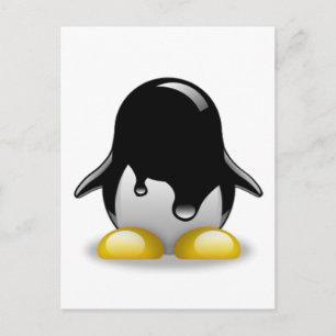 Linux Petrol Postcard