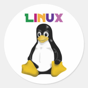 Linux Products & Designs! Classic Round Sticker