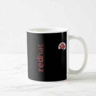Linux Red Hat Fan Tee Tux Penguin Open Source Os L Coffee Mug