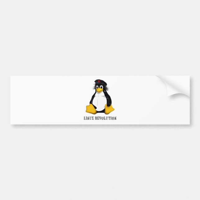 Linux Revolution Bumper Sticker (Front)