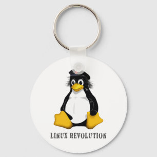 Linux Revolution Keychain