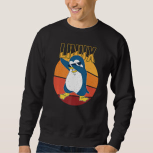 Linux Root Admin Cool Penguin Informatics Nerd Pre Sweatshirt