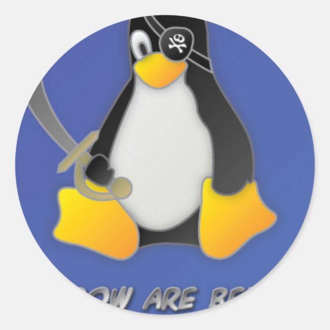 Linux Stickers (Front)
