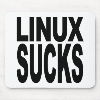 Linux Sucks Mouse Pad