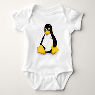 Linux Tux Baby Bodysuits
